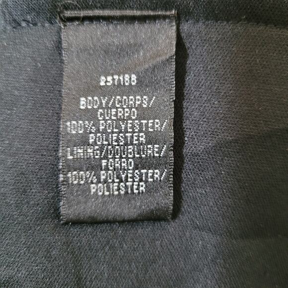 JS Boutique Women's Black Sequin Peplum Blouse Top Sequin Cap Sleeves Small - Picture 8 of 9